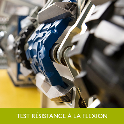Test résistance à la flexion