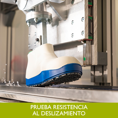 prueba resistencia al deslizamiento